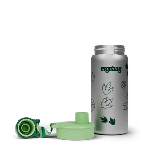 Ergobag - Botella de acero inoxidable Jungle