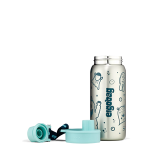Ergobag - Botella de acero inoxidable Petrol