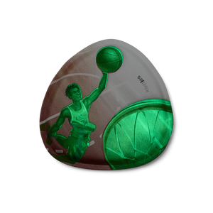 Ergobag - Sello Klettie que brilla en la oscuridad Baloncesto