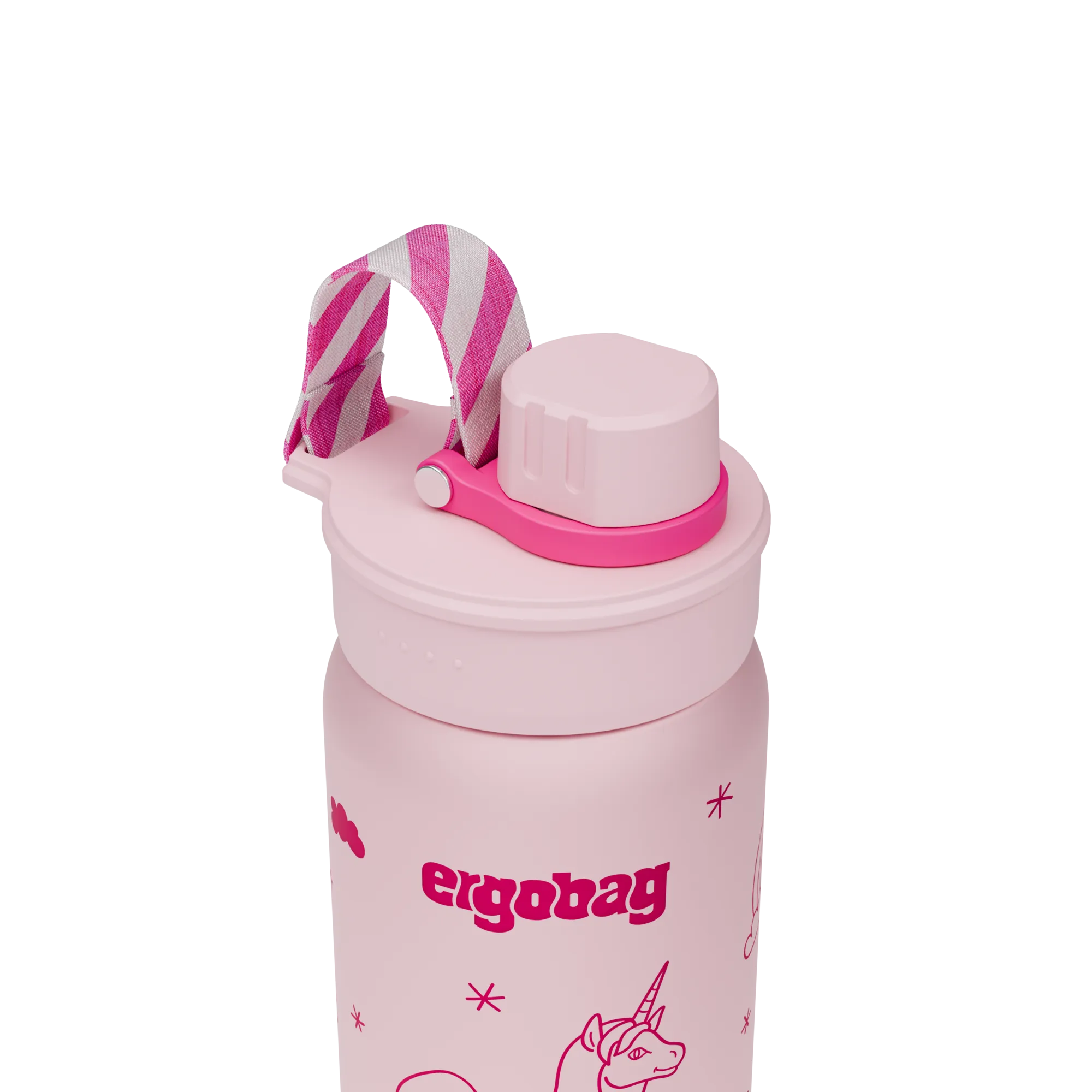 Ergobag - Botella de acero inoxidable Unicornio