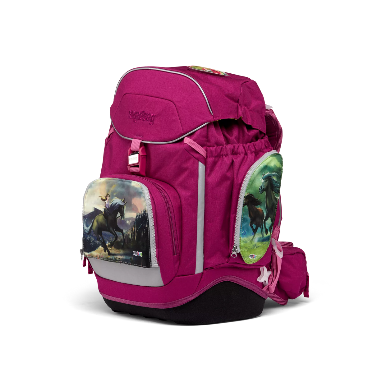 Ergobag - Adorno de cremallera Horse Adventure