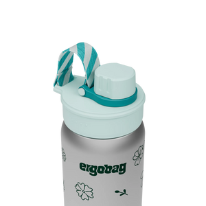Ergobag - Botella de acero inoxidable Flowers