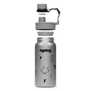 Ergobag - Botella de acero inoxidable Thunderstorm