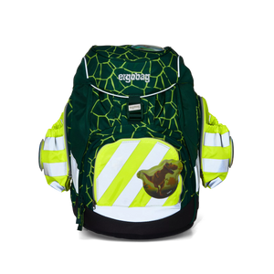 Ergobag - Bolsillo lateral con cremallera y reflectante amarillo