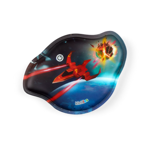 Ergobag - Adorno de velcro LED Sound Space Racer