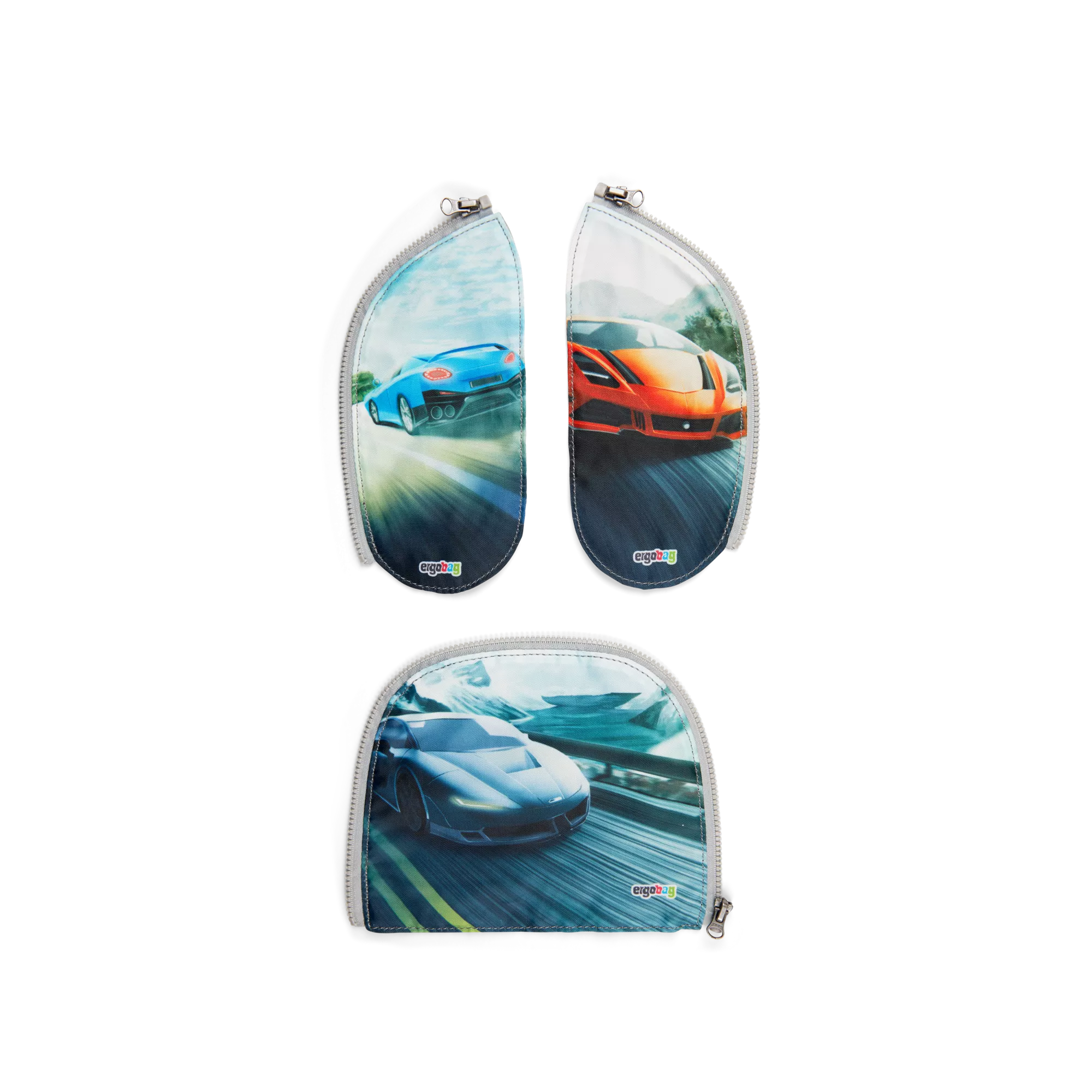 Ergobag - Adorno de Cremallera Cars