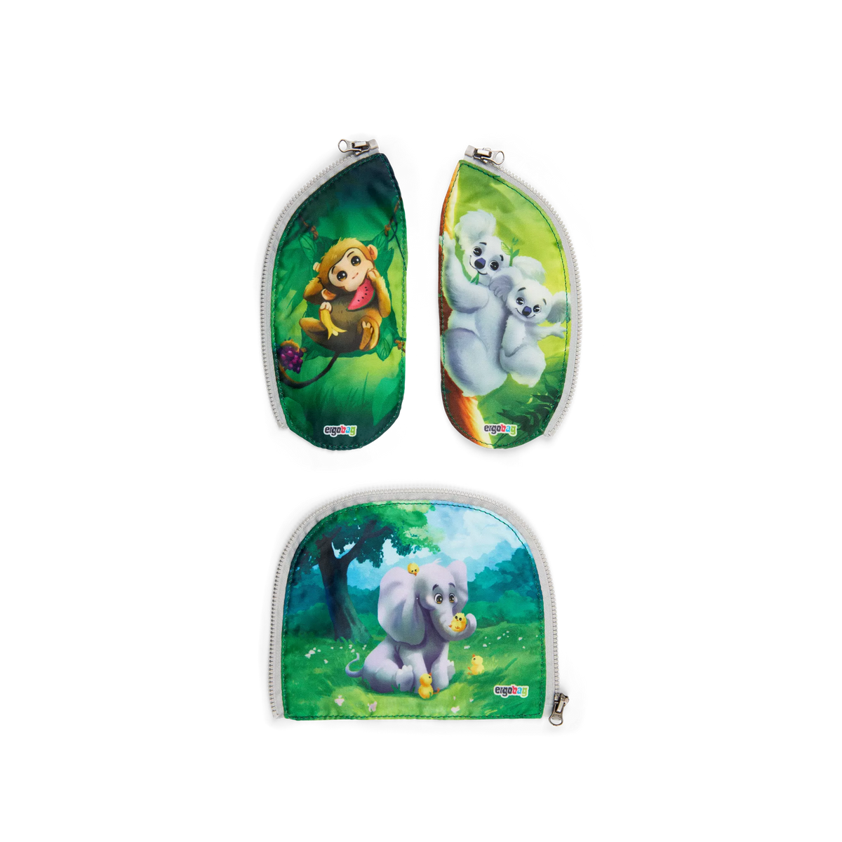 Ergobag - Adorno de cremallera Zoobabies