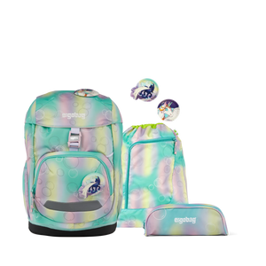 Ergobag - Set de mochila escolar Flex Magic Bubblebear