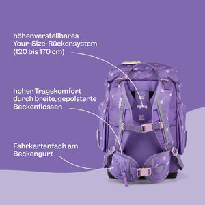 Ergobag - Set de mochila Maxi Ponybearadise