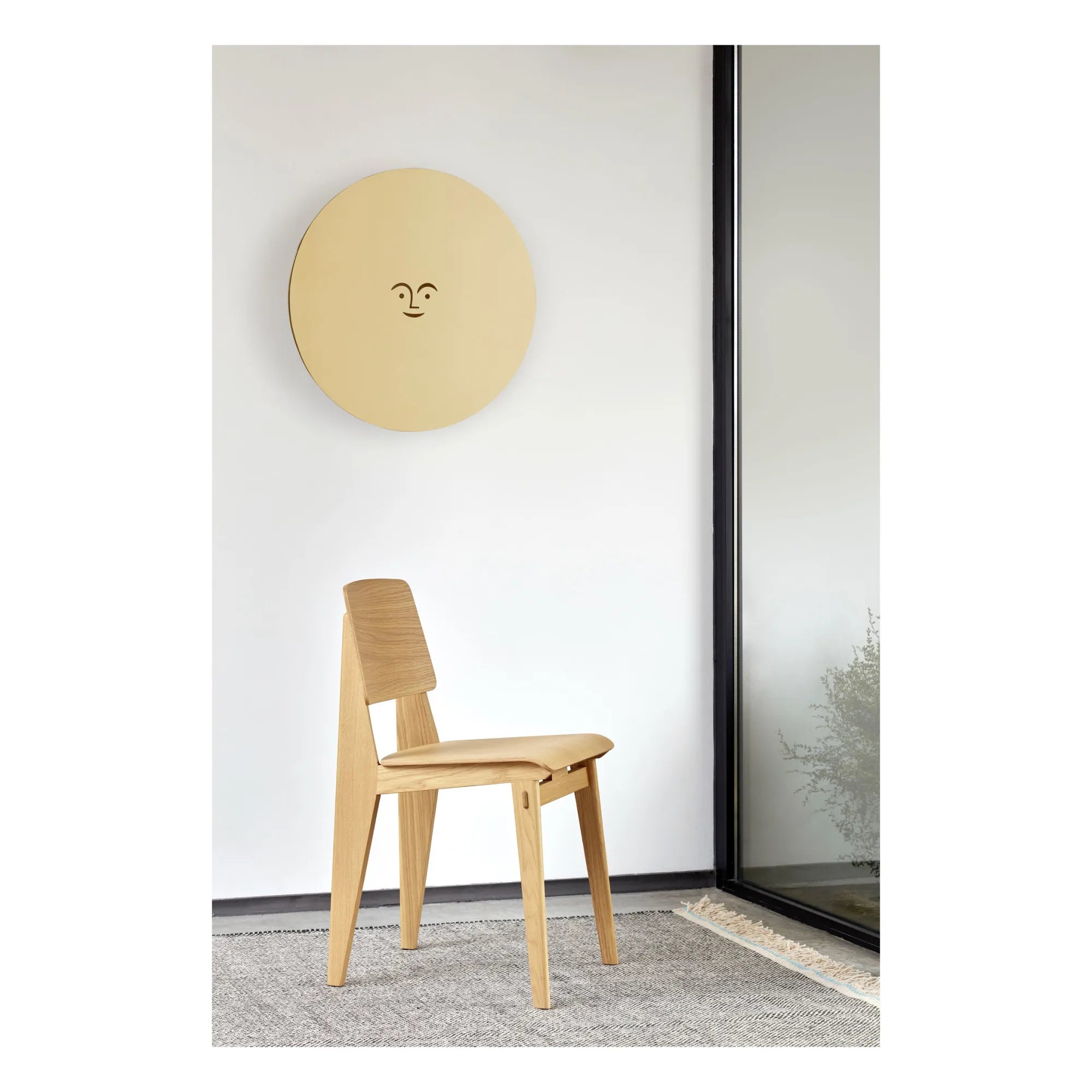 Vitra - Silla de madera Jean Prouvé | Roble