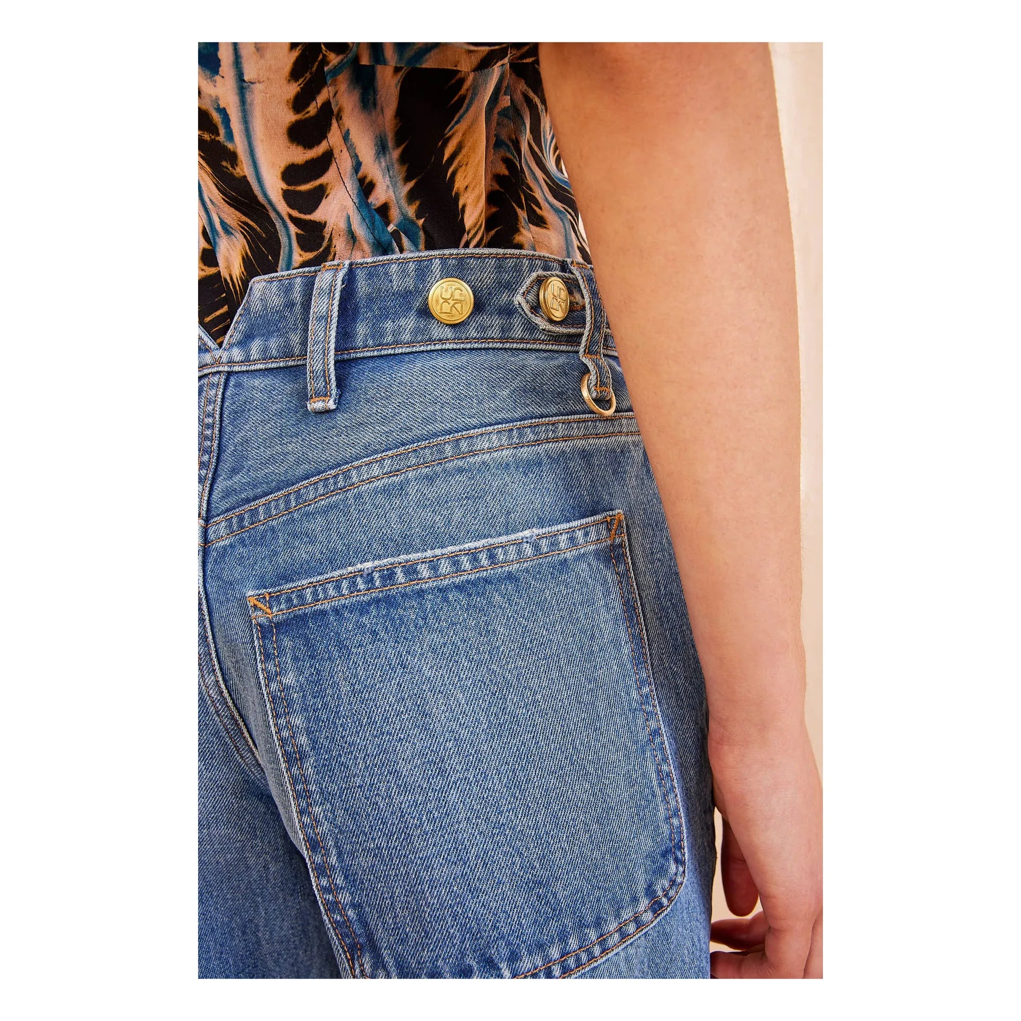 Ulla Johnson - Jeans The Asher | Azul Medio