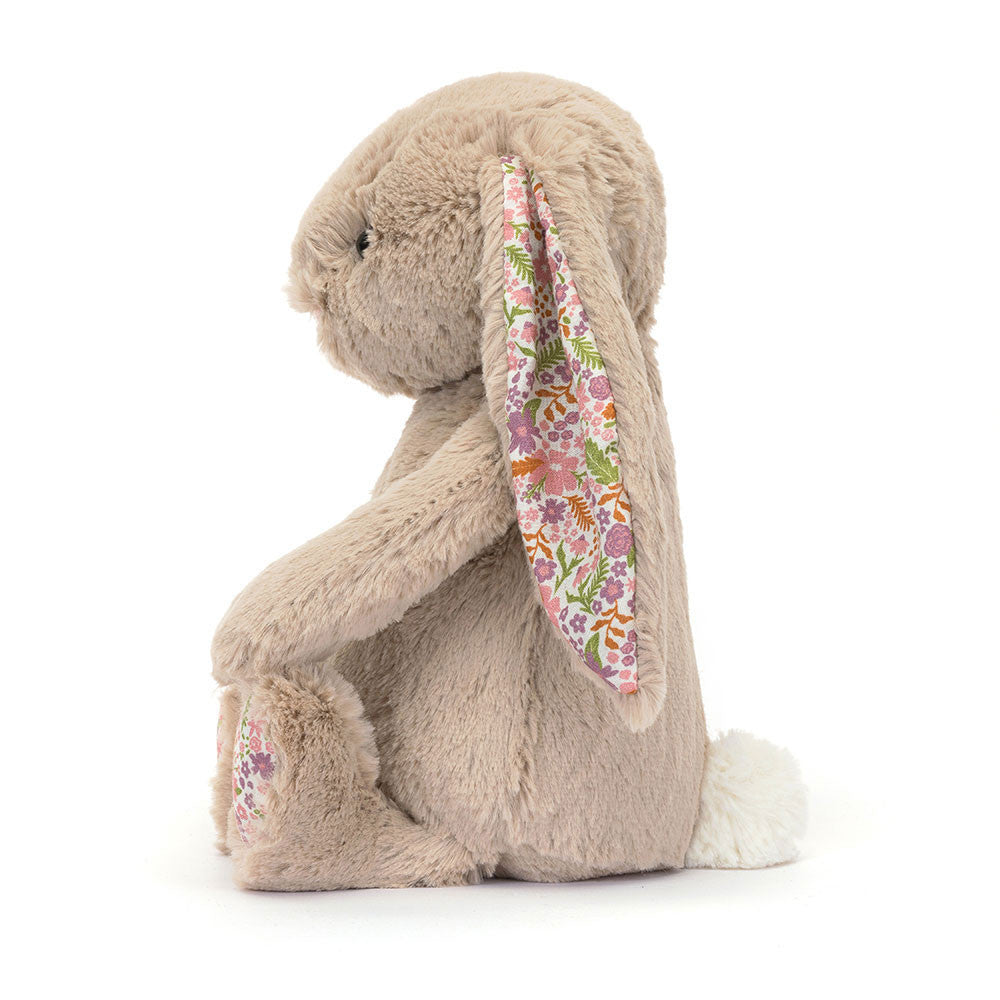 JellyCat - Conejo Beige de Flores 'Petal' Conejo Peluche 31 cm