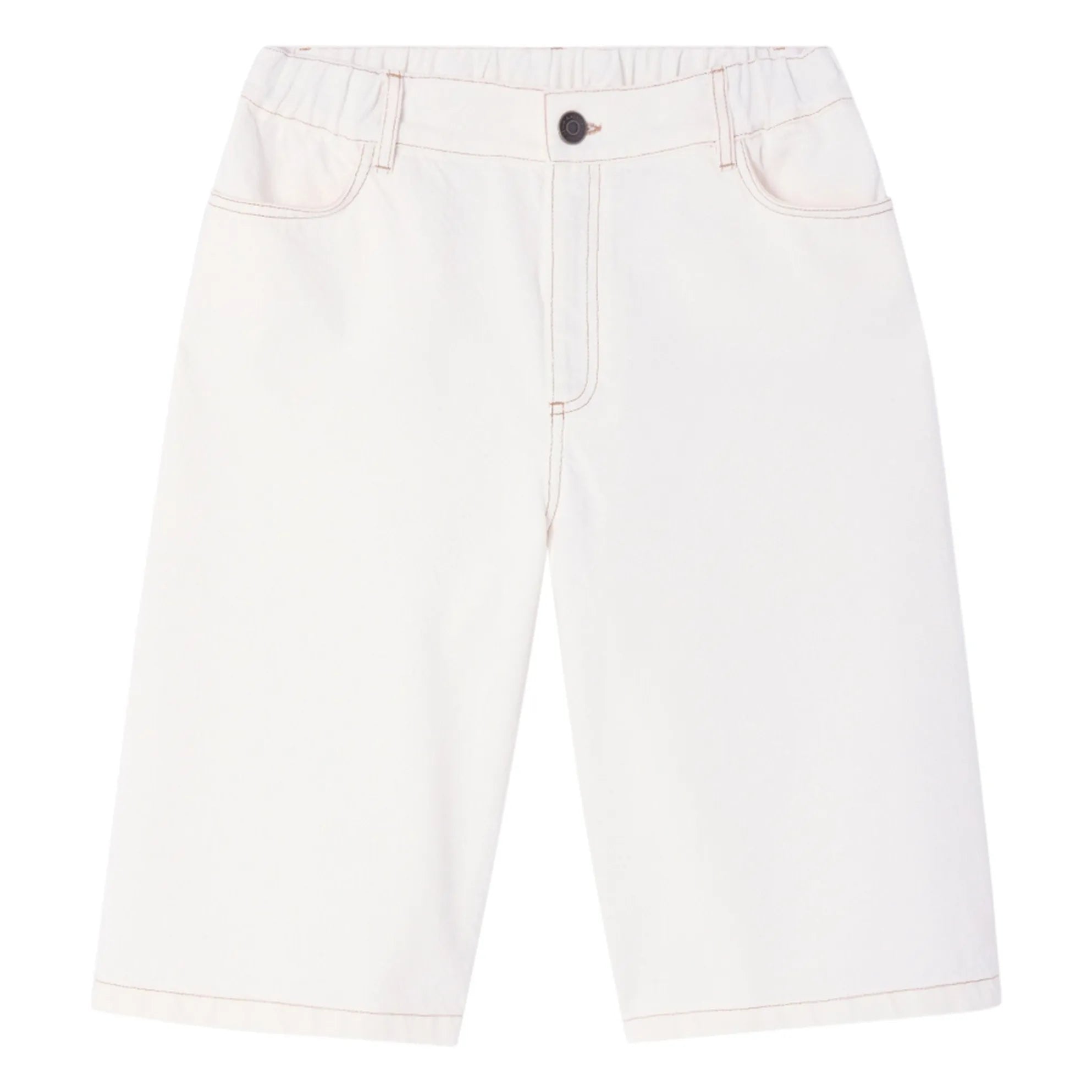 American Vintage - Jozstreet Bermuda de Fibra Reciclada | Blanco