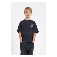 Con la punta de la nariz - Camiseta de algodón orgánico King | Negra