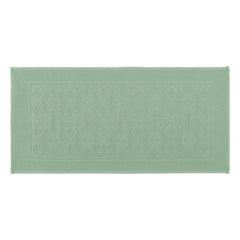 Haomy - Alfombra de baño Kymi | Verde almendra