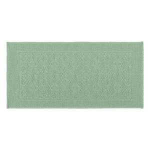 Haomy - Alfombra de baño Kymi | Verde almendra