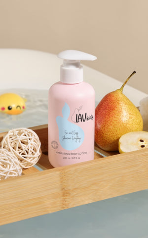 Lav Kids - Loción Corporal para Piel Sensible de Niños