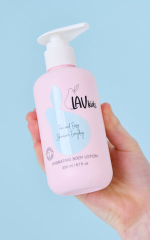 Lav Kids - Loción Corporal para Piel Sensible de Niños