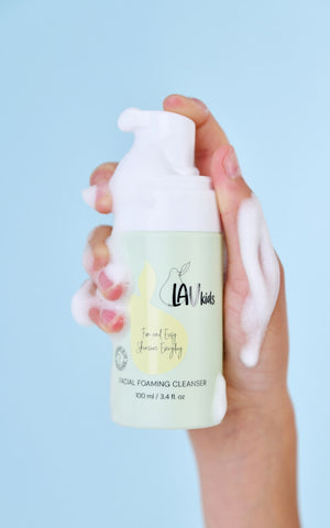 Lav Kids - Espuma Limpiadora Facial para Pieles Sensibles de Niños