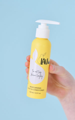 Lav Kids - Espuma para el pelo sin aclarado con hidratante para niños