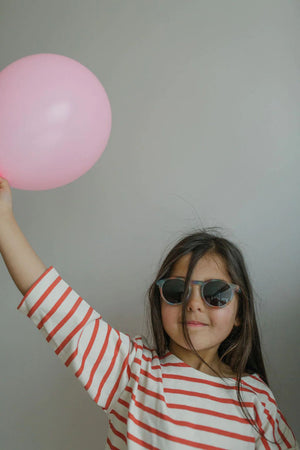 Leosun - Gafas de sol polarizadas arcoíris suaves UV400 para niños de 3 a 8 años