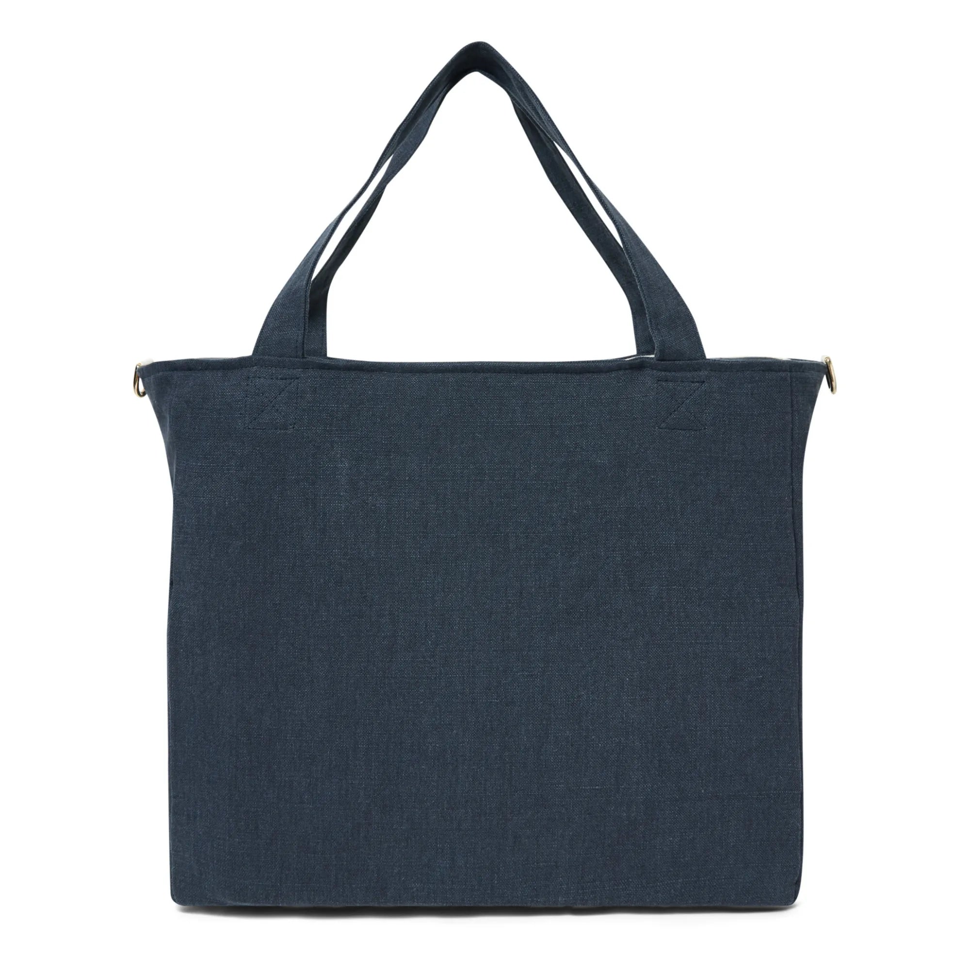 Adorna - Bolso de lino con cremallera | Azul marino