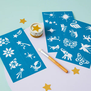 Little Stardust - Plantillas de Maquillaje Facial y Corporal para Niños