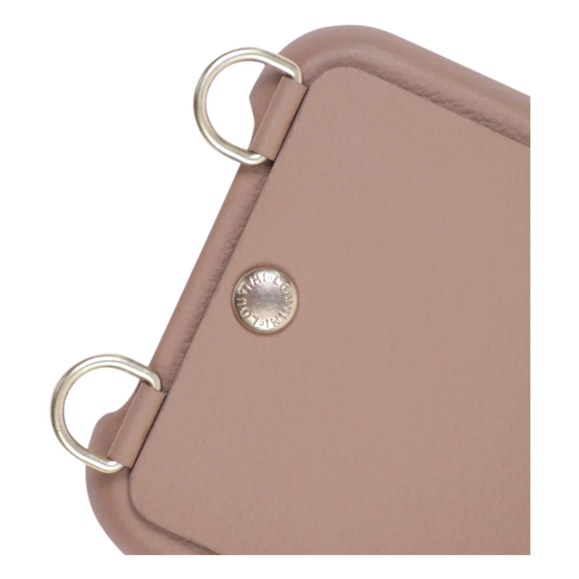 Louvini - Funda de piel Lou para iPhone | Bronceado