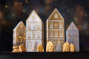 M&S Food Casita de Galleta de Jengibre de Avellana Iluminada