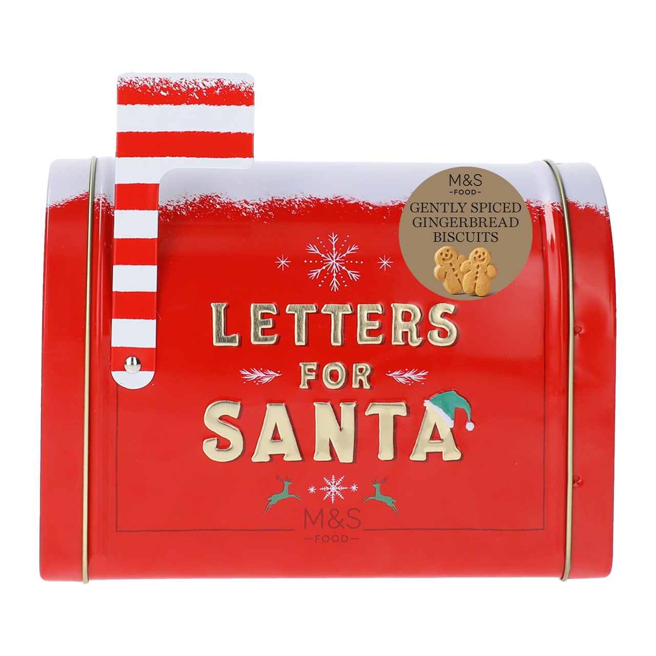M&S Food - Galletas de Jengibre Cartas para Papá Noel