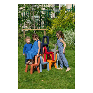 Moustache - Silla Mini Bold | Azul Claro