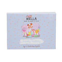 Miss Nella - Paleta de 4 sombras de ojos y mejillas Candy