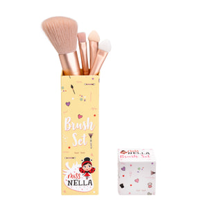 Miss Nella - Set de brochas de maquillaje