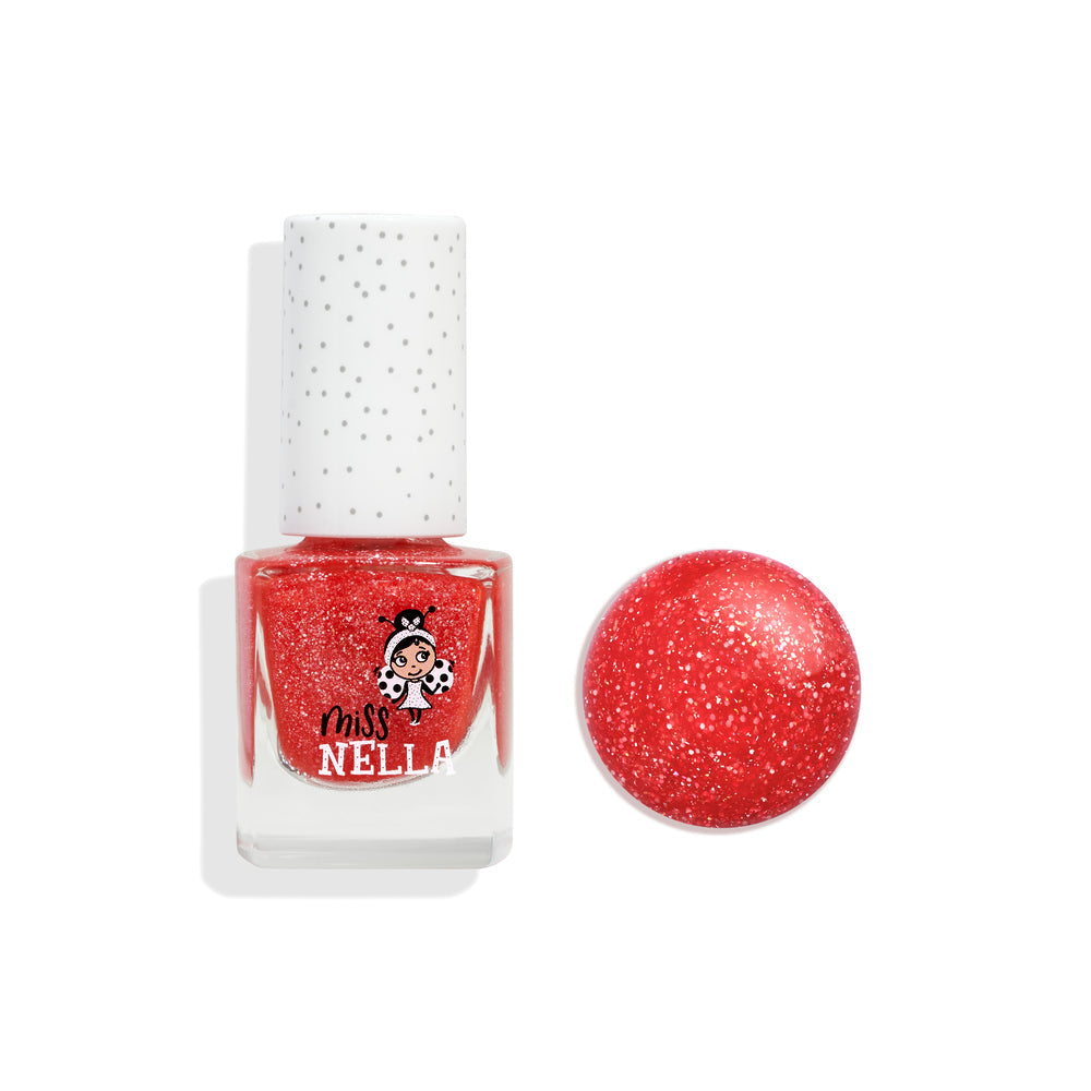 Miss Nella - Esmalte de Uñas Despegable Rojo Brillante