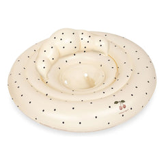 Konges Sløjd - Flotador de Bebé con Puntos Azul Marino | Beige
