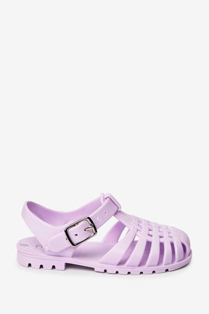 Next - Sandalias de gelatina lila para niña - 25.5