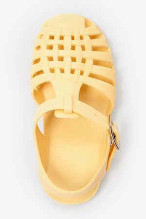 Next - Sandalias de gelatina para niña y niño de color amarillo claro - 29