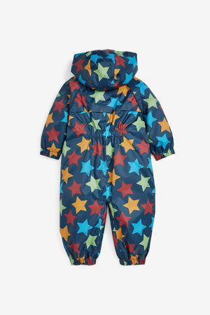 Next - Chubasquero infantil con forro polar y estampado de estrellas - 6-7 años