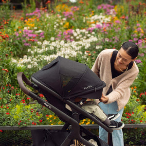 Nuna DEMI NEXT Pushchair - Caviar-Strollers-Caviar-No Carrycot | Natural Baby Shower