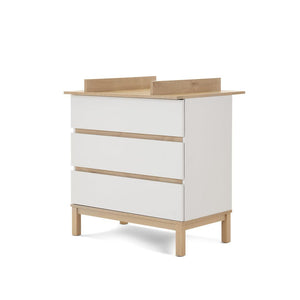 Obaby Astrid 3 Piece Room Set - White-Nursery Sets-White-No Mattress | Natural Baby Shower