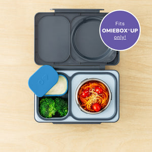 Omiebox - Recipientes Interiores de Fiambrera UP 2 uds Azul/Naranja
