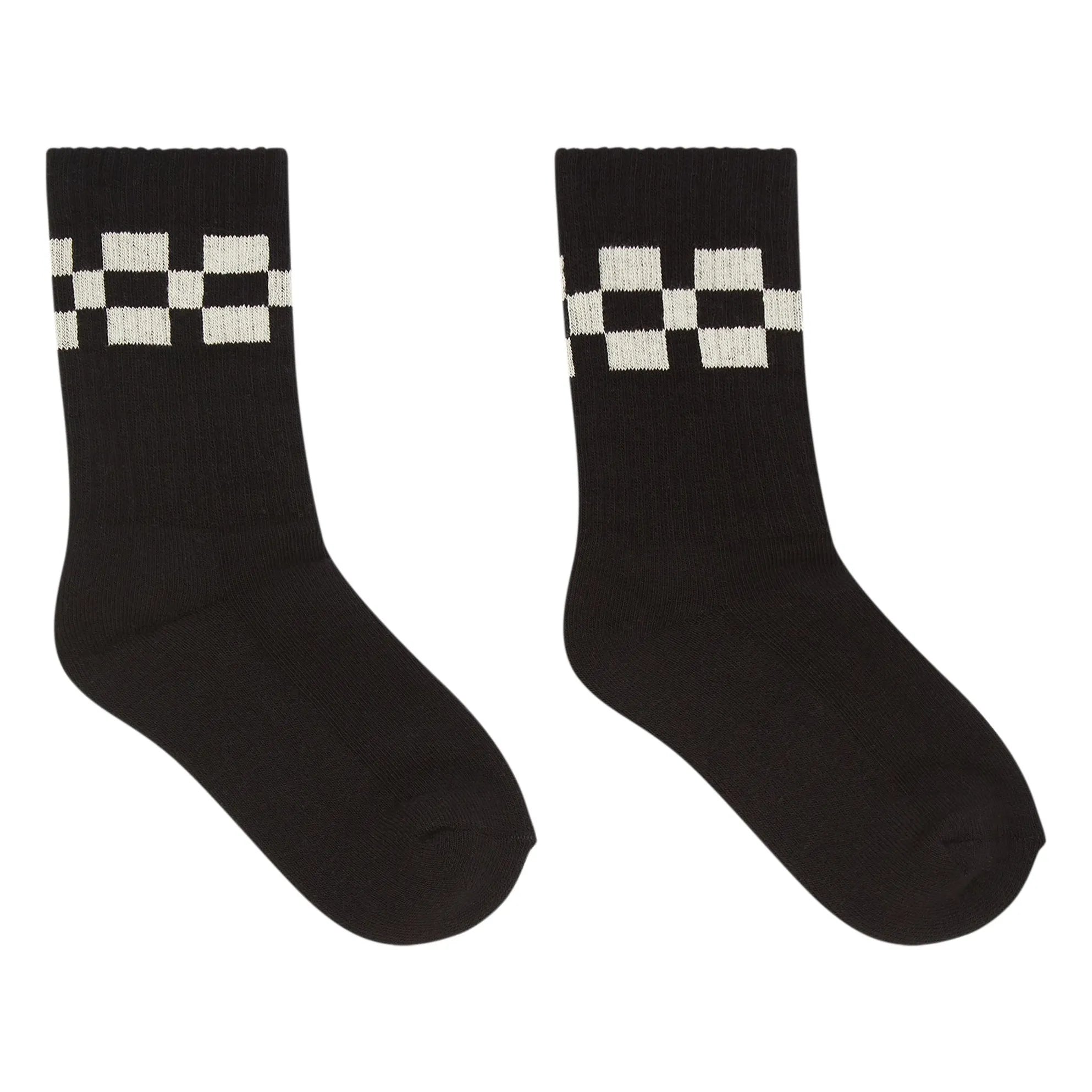 Pan comido - Calcetines Owen Cuadrados | Negro