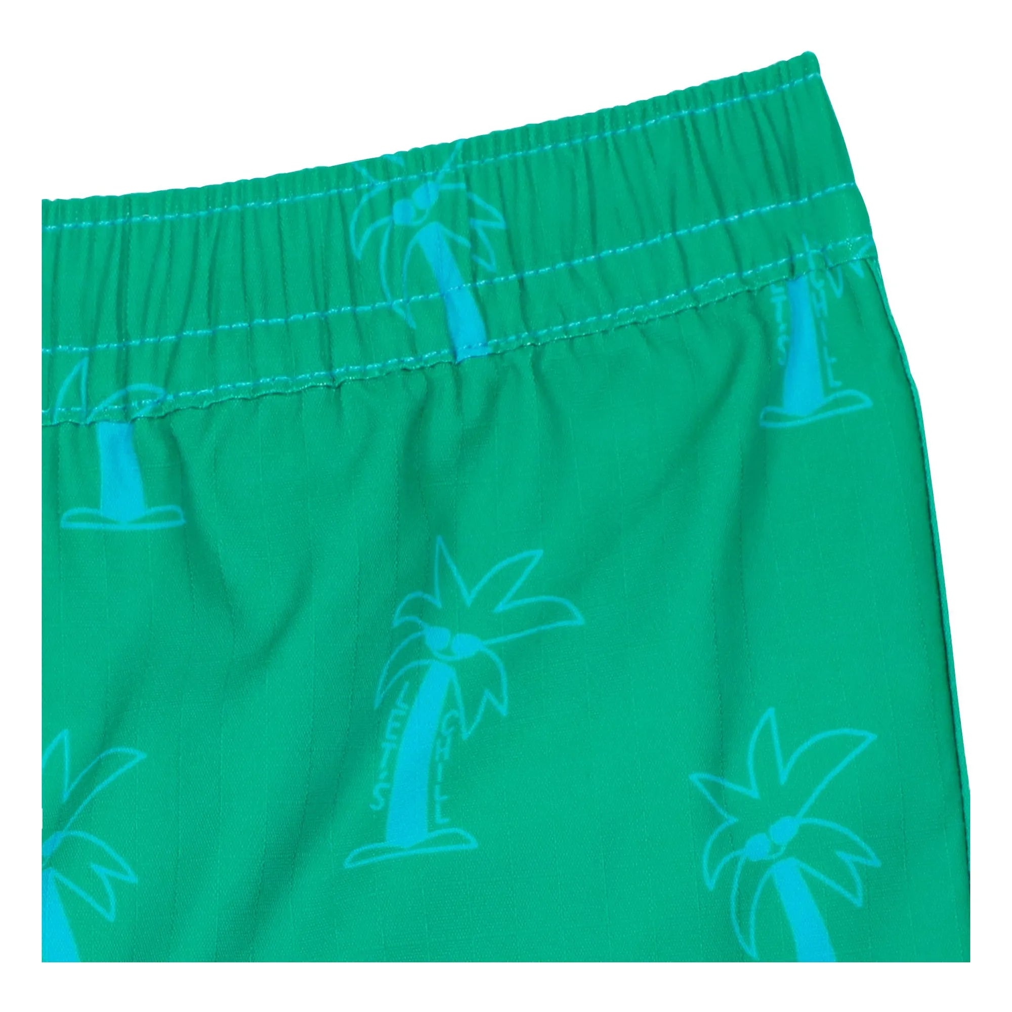 Bonton - Bañador corto de bebé Palm | Verde esmeralda