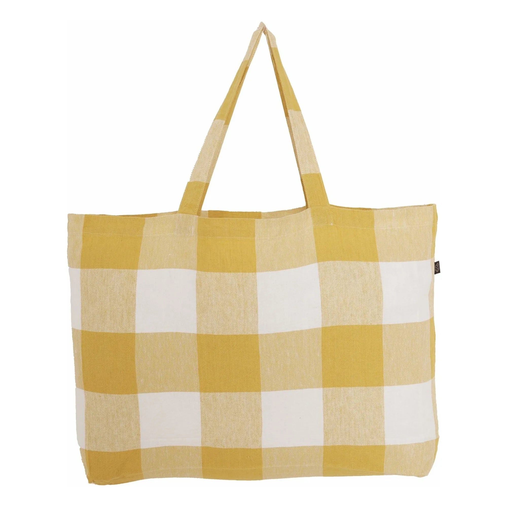 Haomy - Bolso Shopper Palma II | Amarillo Paja
