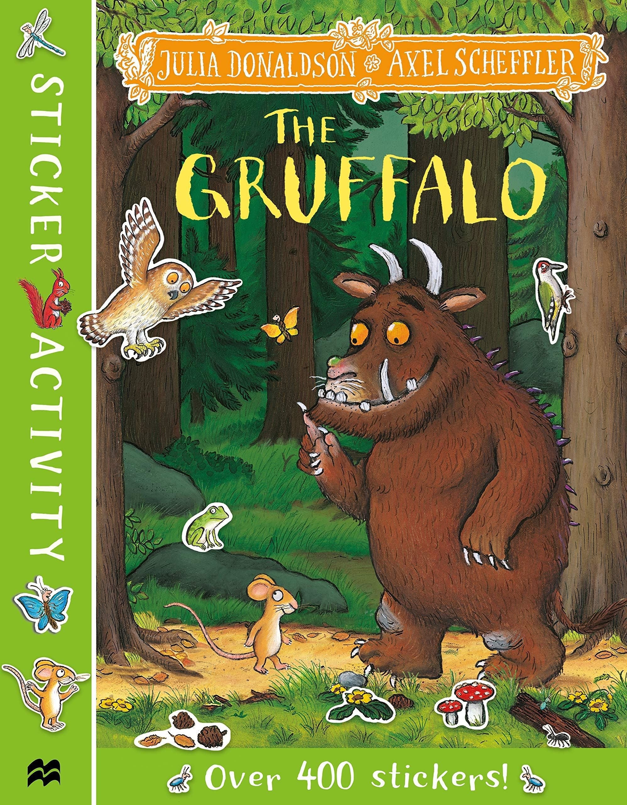 Pan Macmillan - Libro de pegatinas y actividades de Gruffalo