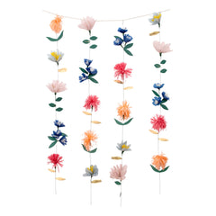 Meri Meri - Decoración de pared de flores de papel