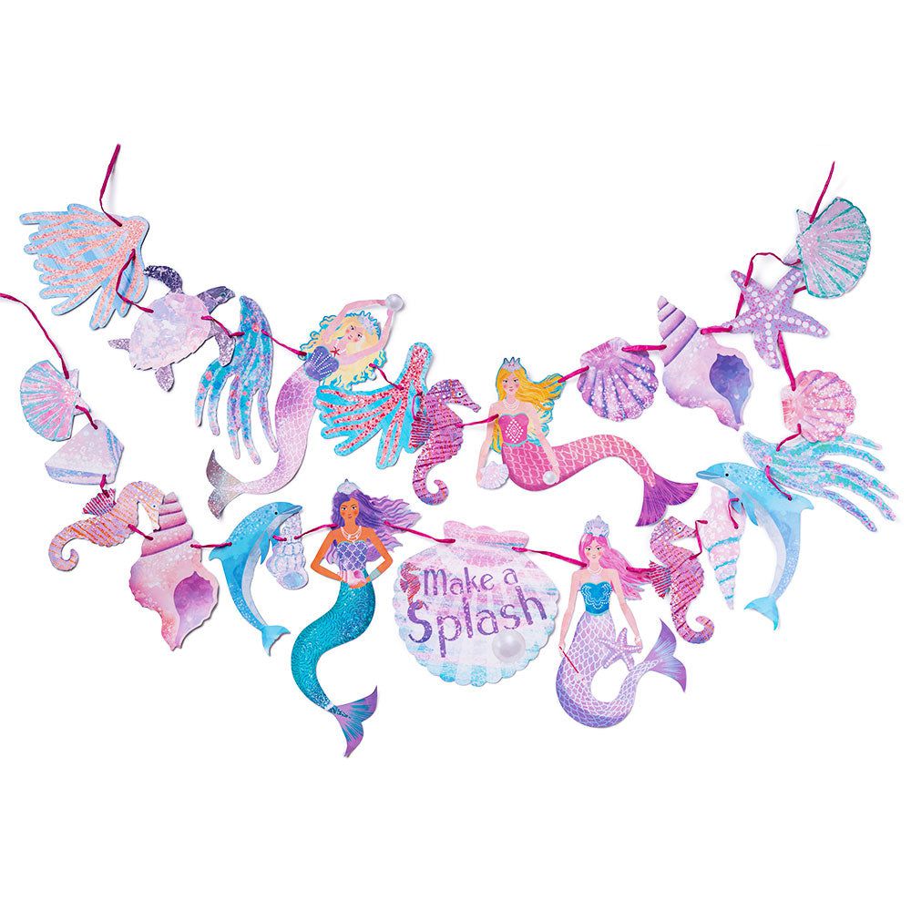 Party Pieces - Decoración colgante de sirena para fiestas