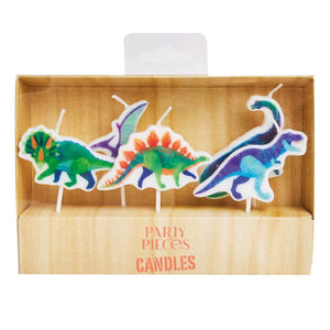 Party Pieces - Velas de fiesta de Dino el explorador (paquete de 5)