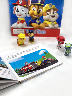 Phidal - Paw Patrol: Cuentos hablados con figura, libro de actividades e historia en inglés