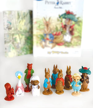 Phidal - Libro de actividades e historias en inglés con figura de Peter Rabbit